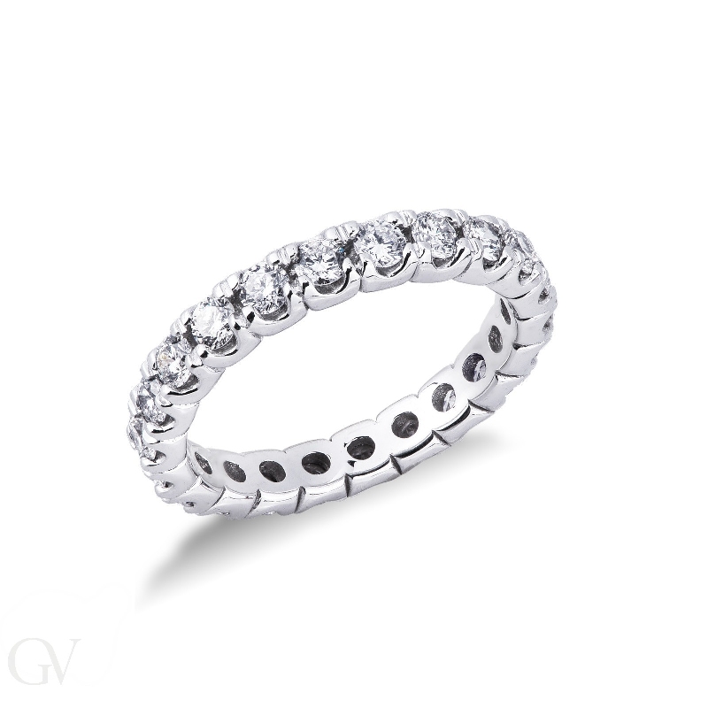 Eternity Ring Diamant Weißgold 